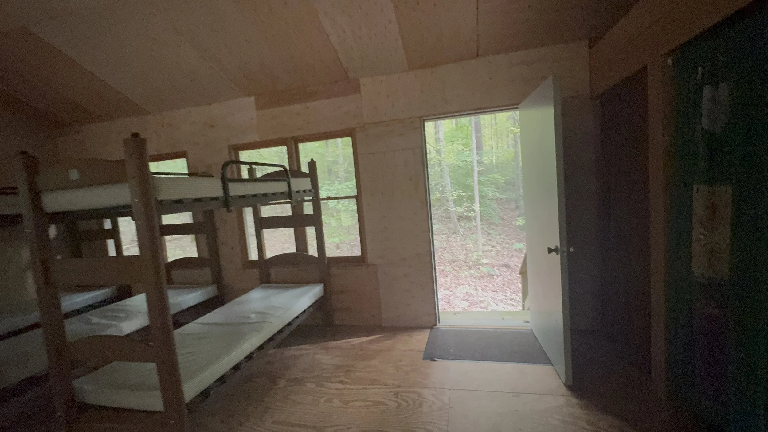 Bunk House, facing back door