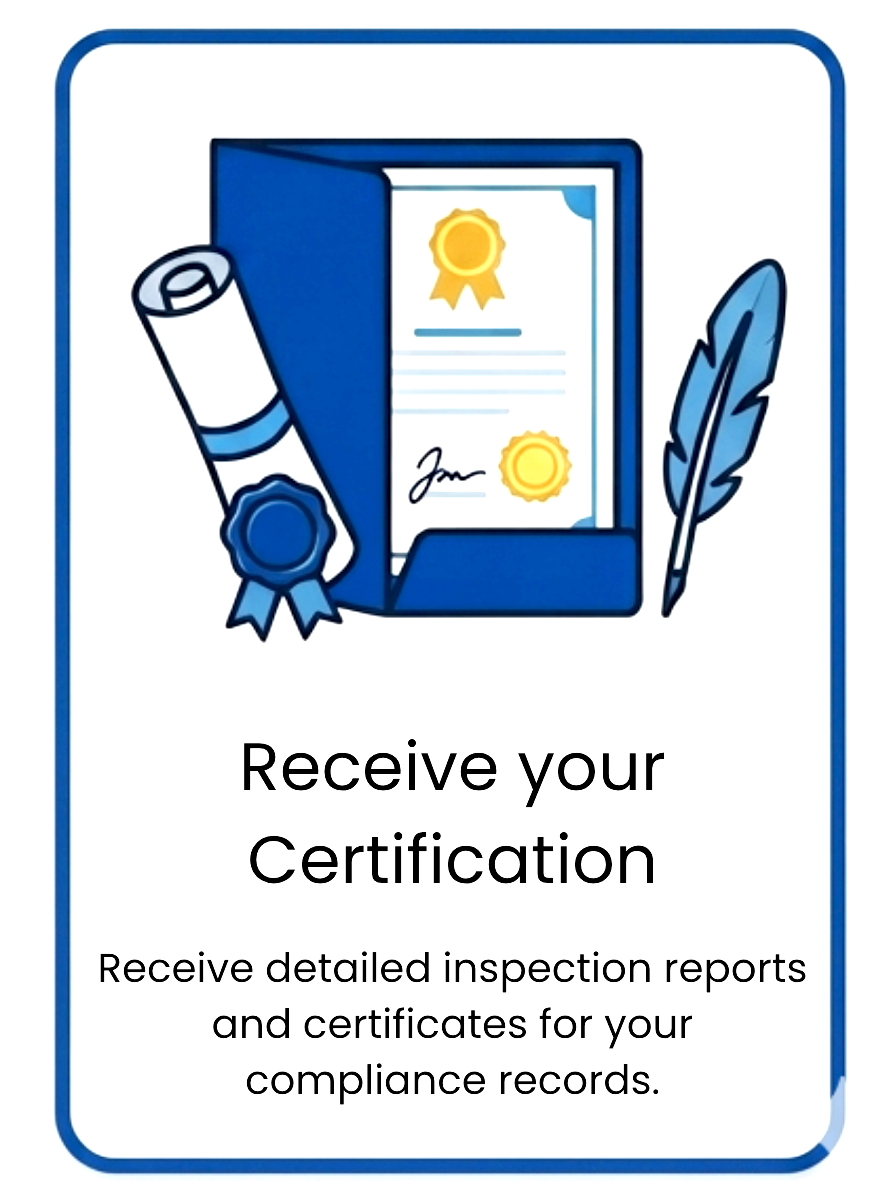 Receive your certification