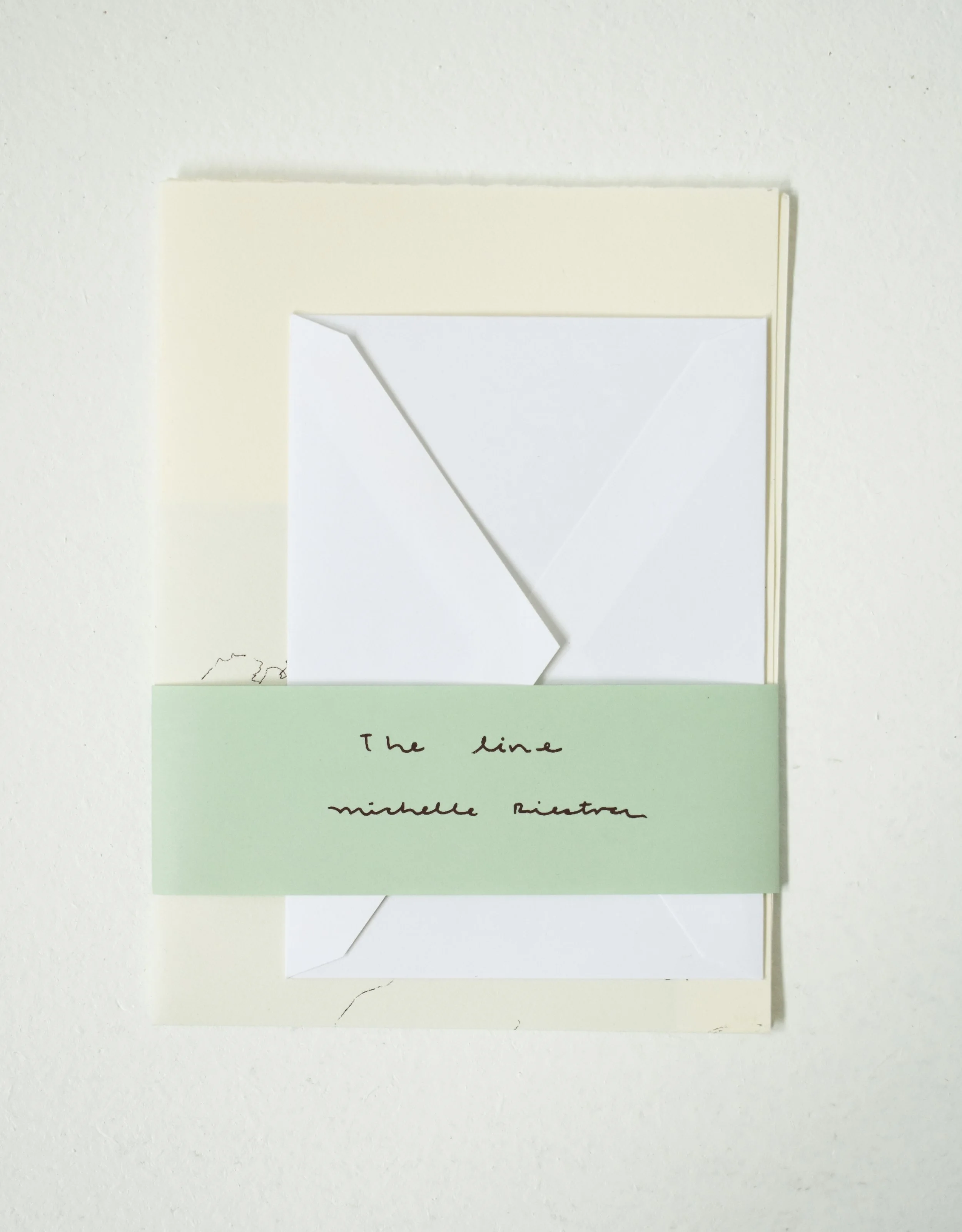 The line, 2025. Serigraph on paper.