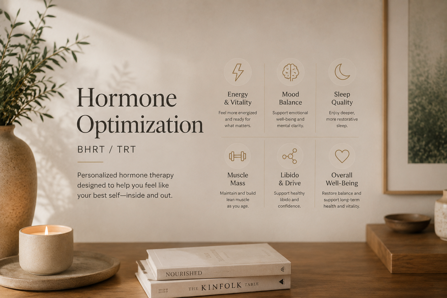Hormone Optimization (BHRT / TRT)