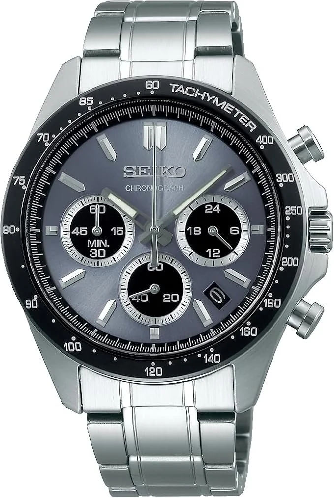 Seiko Watch Seiko Selection Quartz Chronograph (Horizontal Three-Eye) Men's, 1 piece