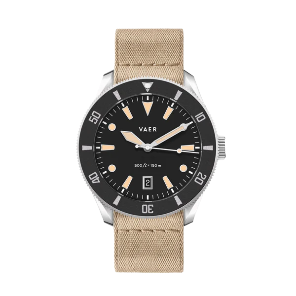 DS2 Arctic - Quartz 39mm (Khaki Strap)