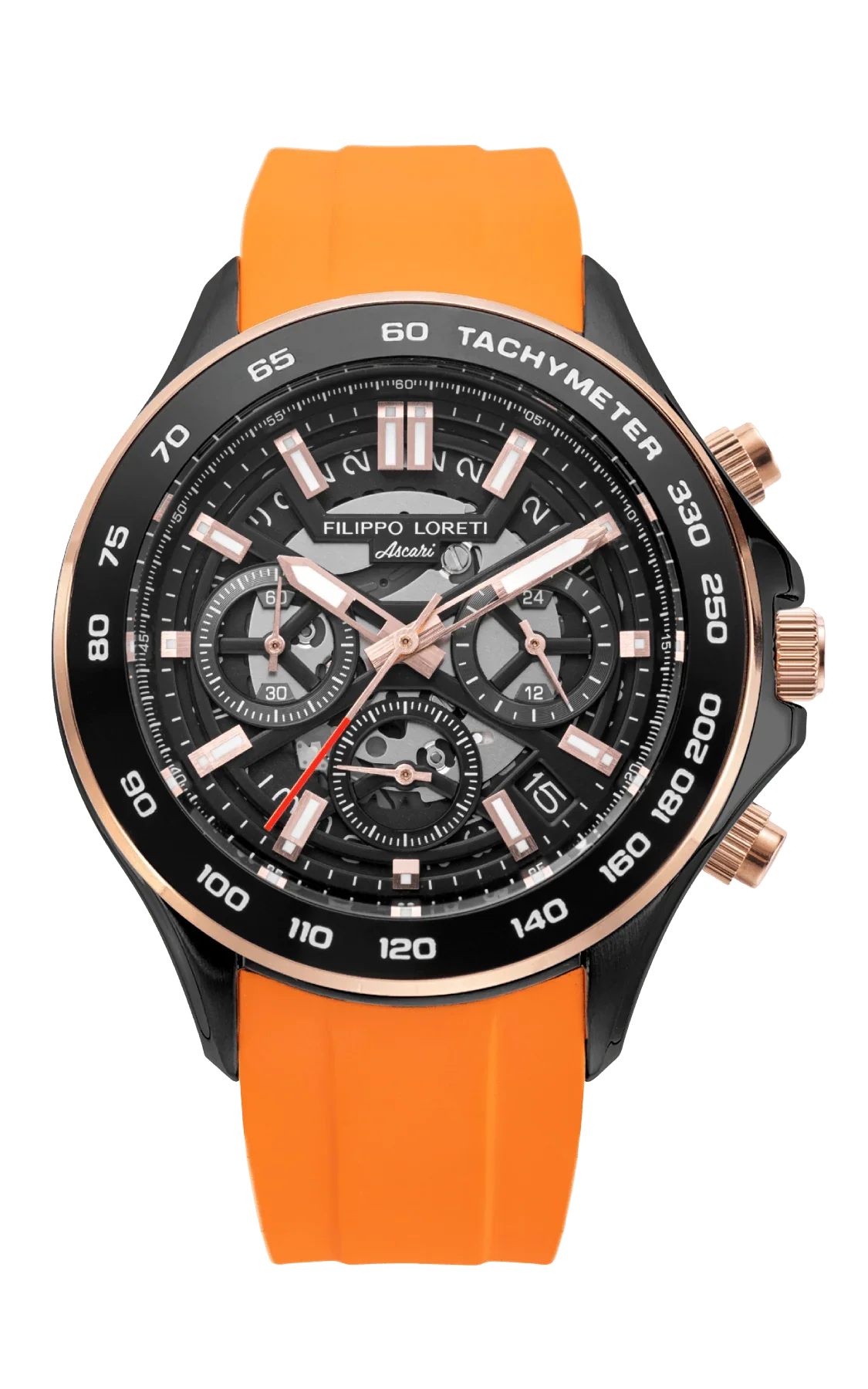 Ascari Monza Black Rose Gold