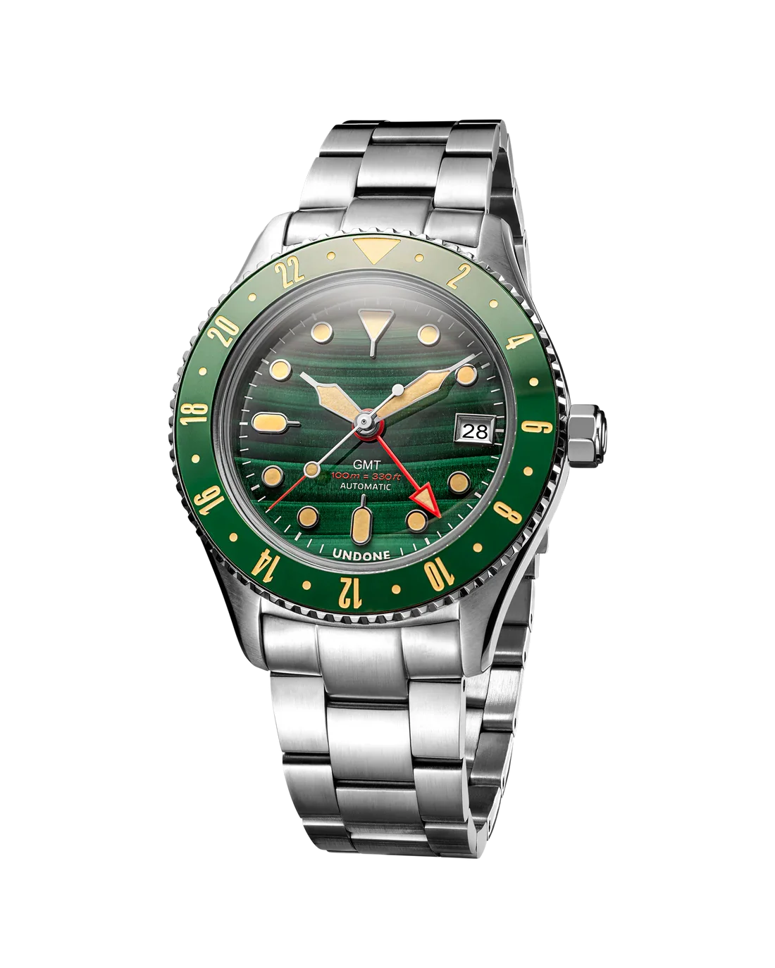 Basecamp Malachite Dial Silver