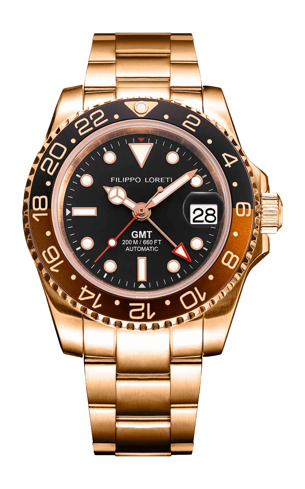 Aquadiver GMT Rose Gold