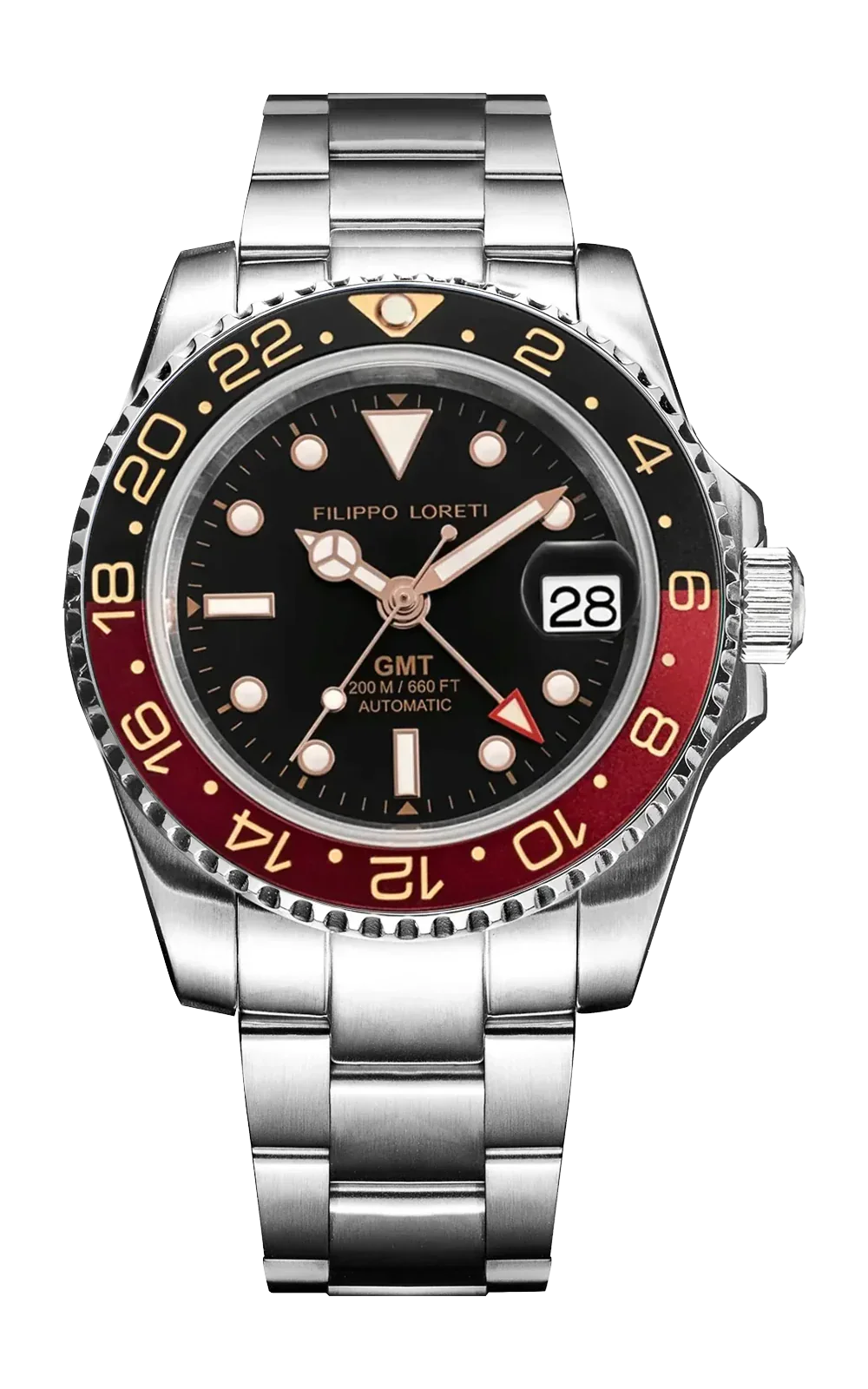 Aquadiver GMT Black & Red