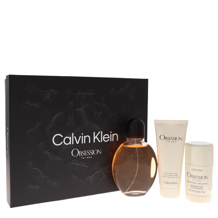 Calvin Klein Obsession EDT + After Shave + Deodorant Stick