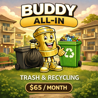 Buddy All-in Trash+Recycling Service
