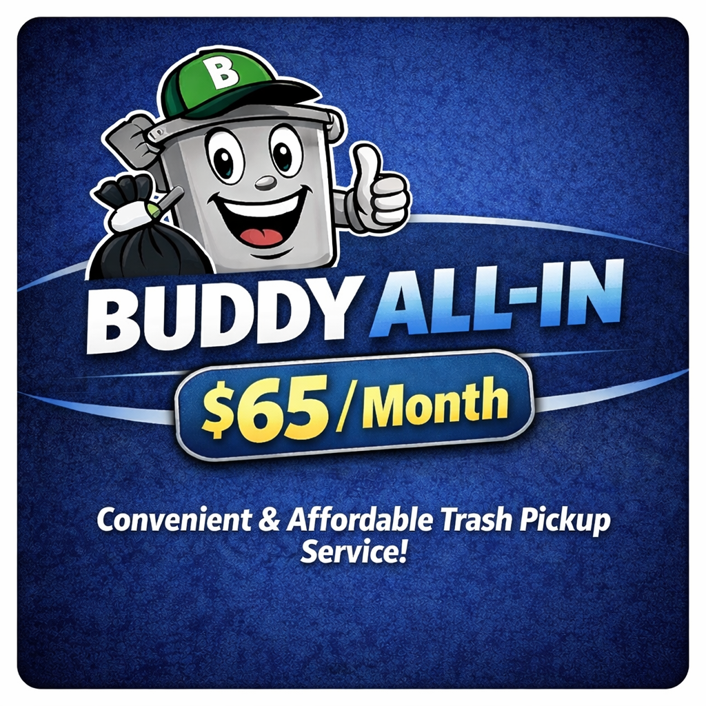 Buddy All-in Trash+Recycling Service