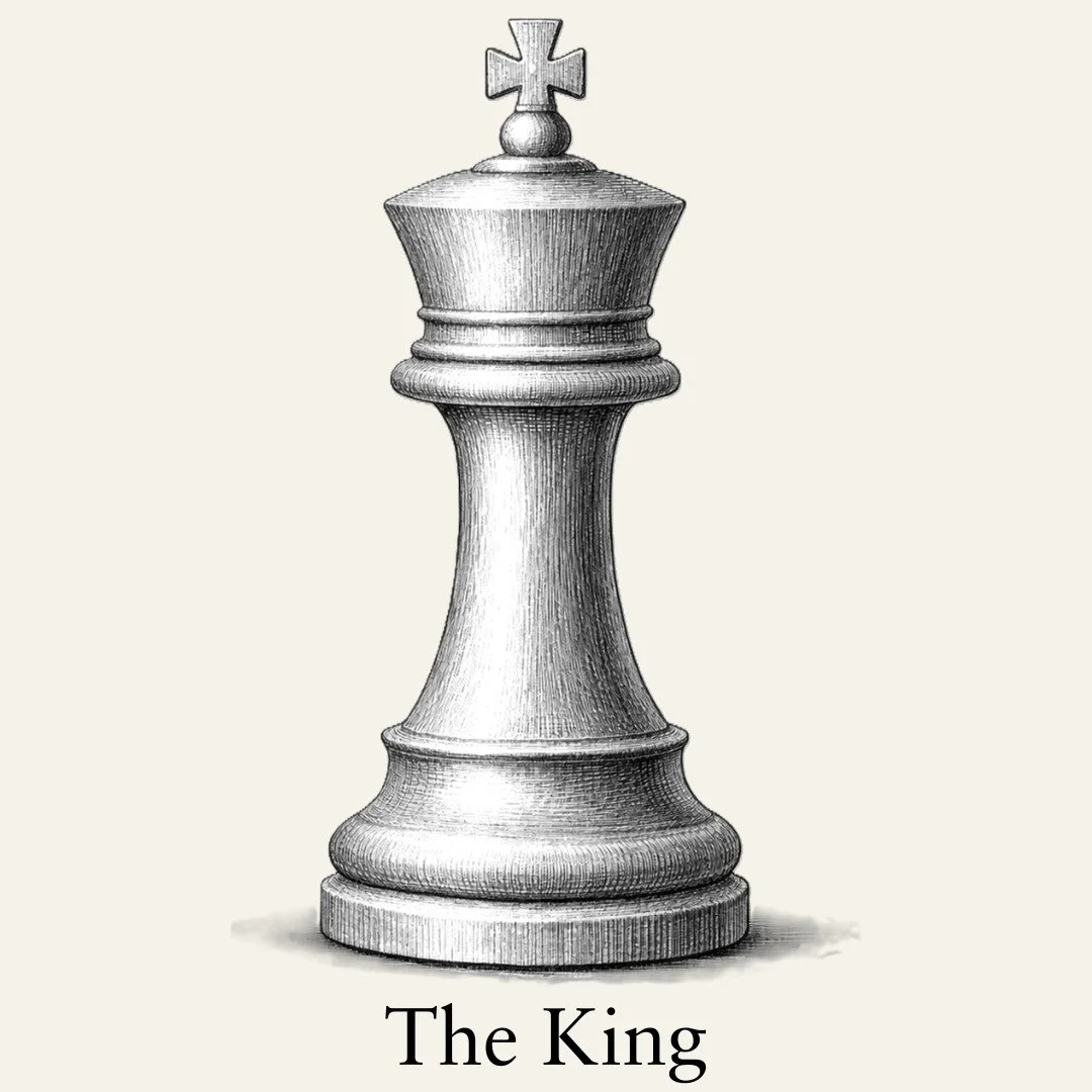 The King.

Limited in movement.

Absolute in consequence.

#CorrespondenceChess
#ChessByPost
#ChessDesign
#PlayTheLongGame
#TheKing