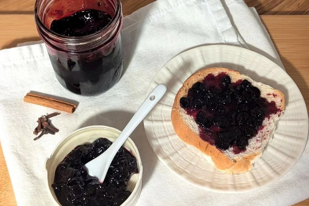 Spiced Blueberry Jam