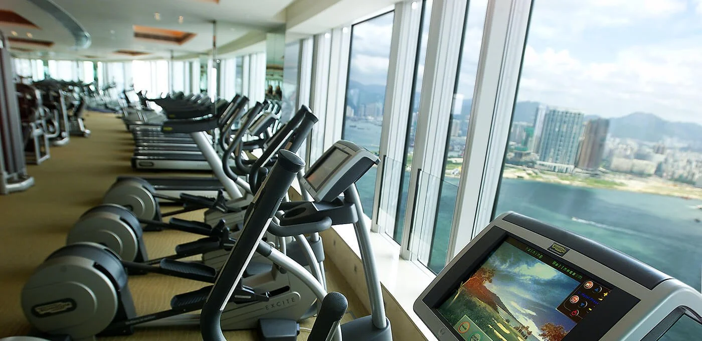Four Seasons Place Gym Hong Kong Luxury Serviced Apartments Central