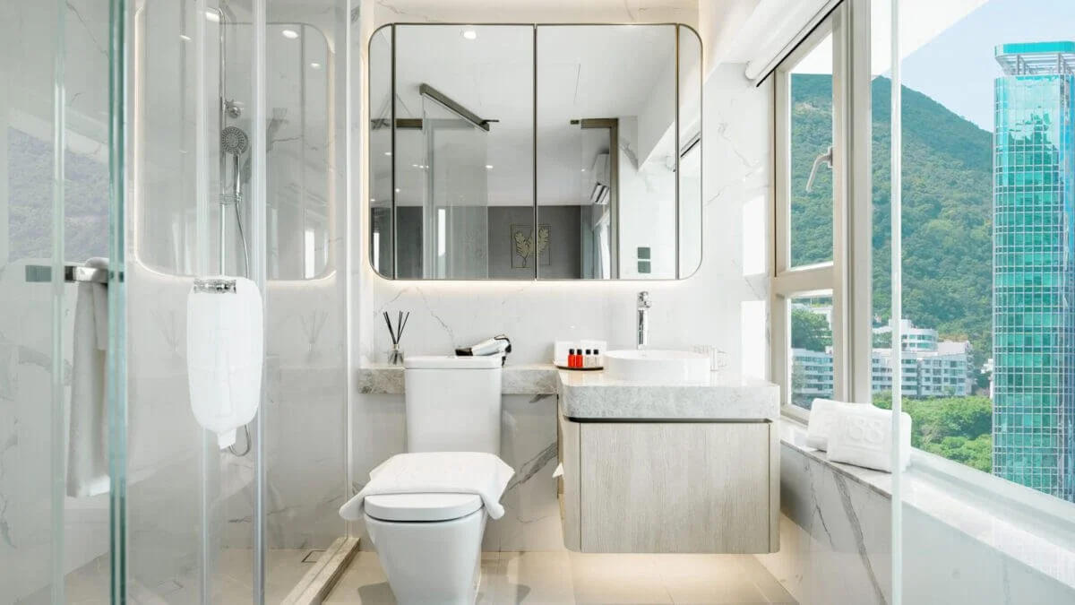 88 Happy Valley Serviced Apartment Studio Bathroom