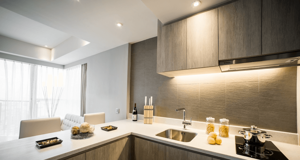 One Dundas 1 Bedroom Kitchen Serviced Apartment Mong Kok