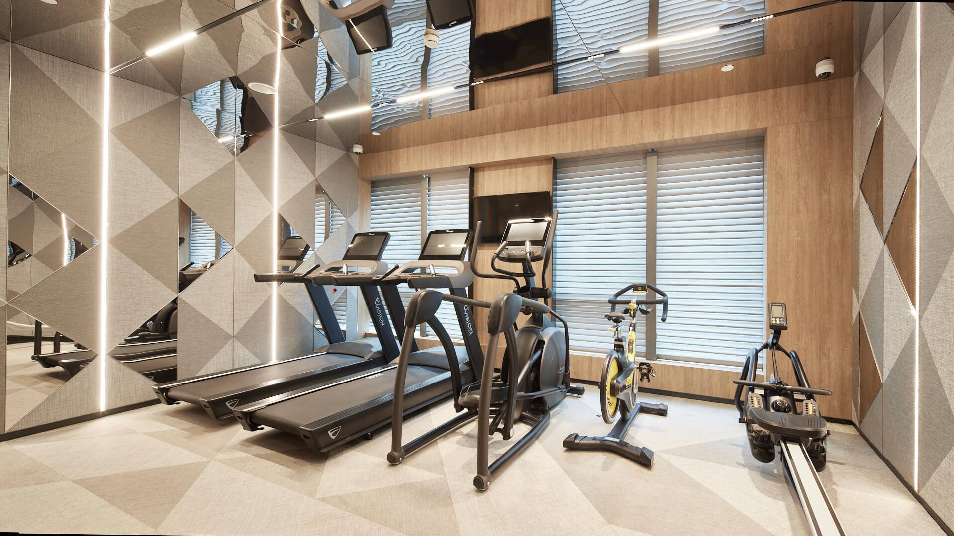 The Stellar Serviced Apartment Gym