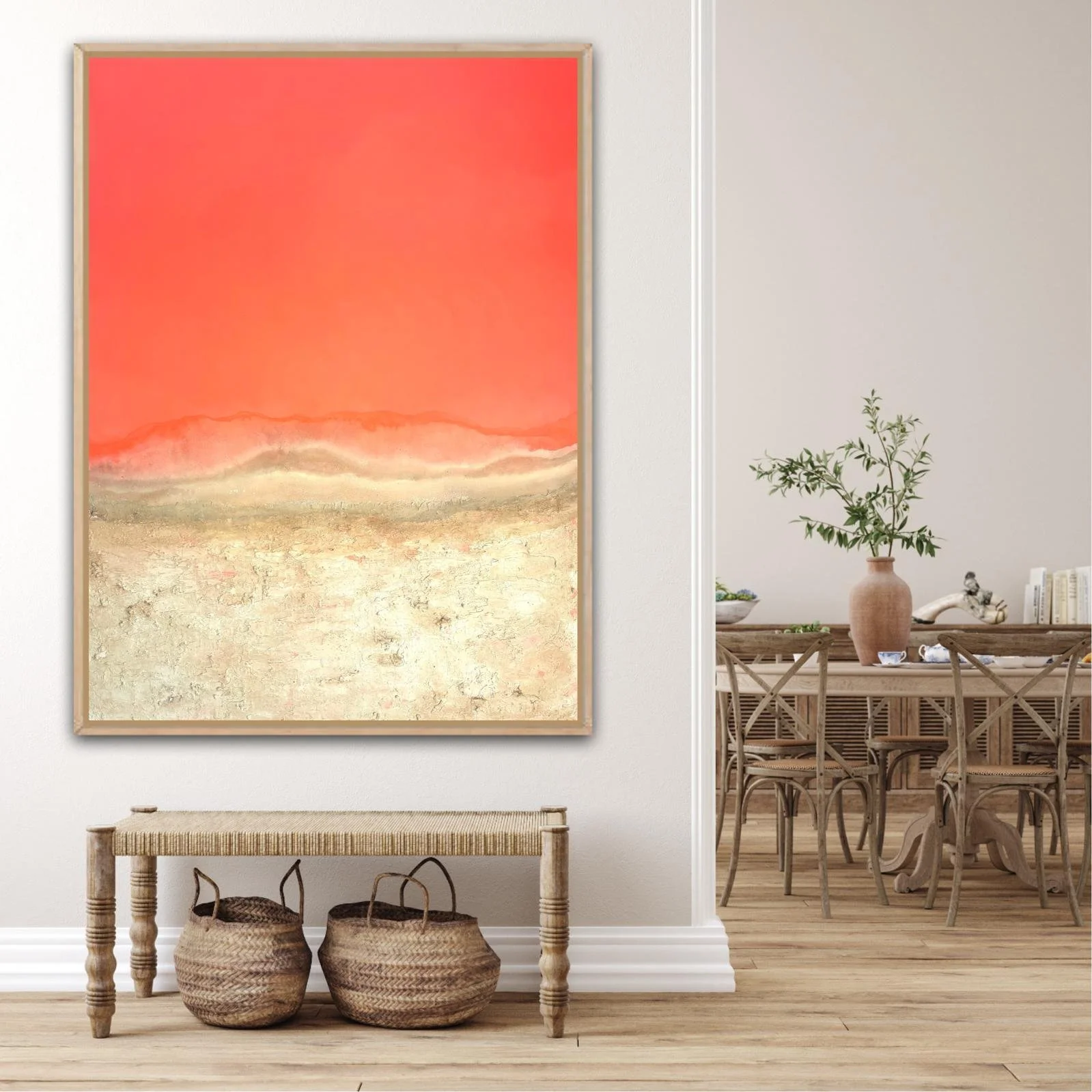 Hutt Lagoon Abstract painting