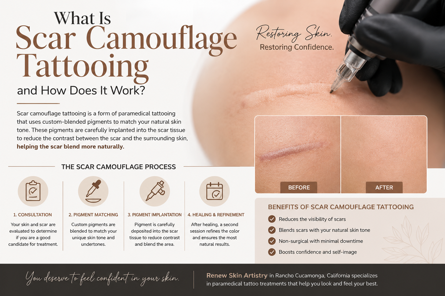 What Is Scar Camouflage Tattooing and How Does It Work?