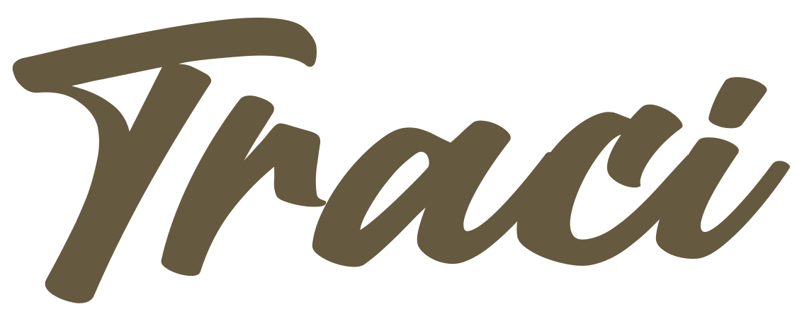 Stylized script text that says 'Thank you' in brown color