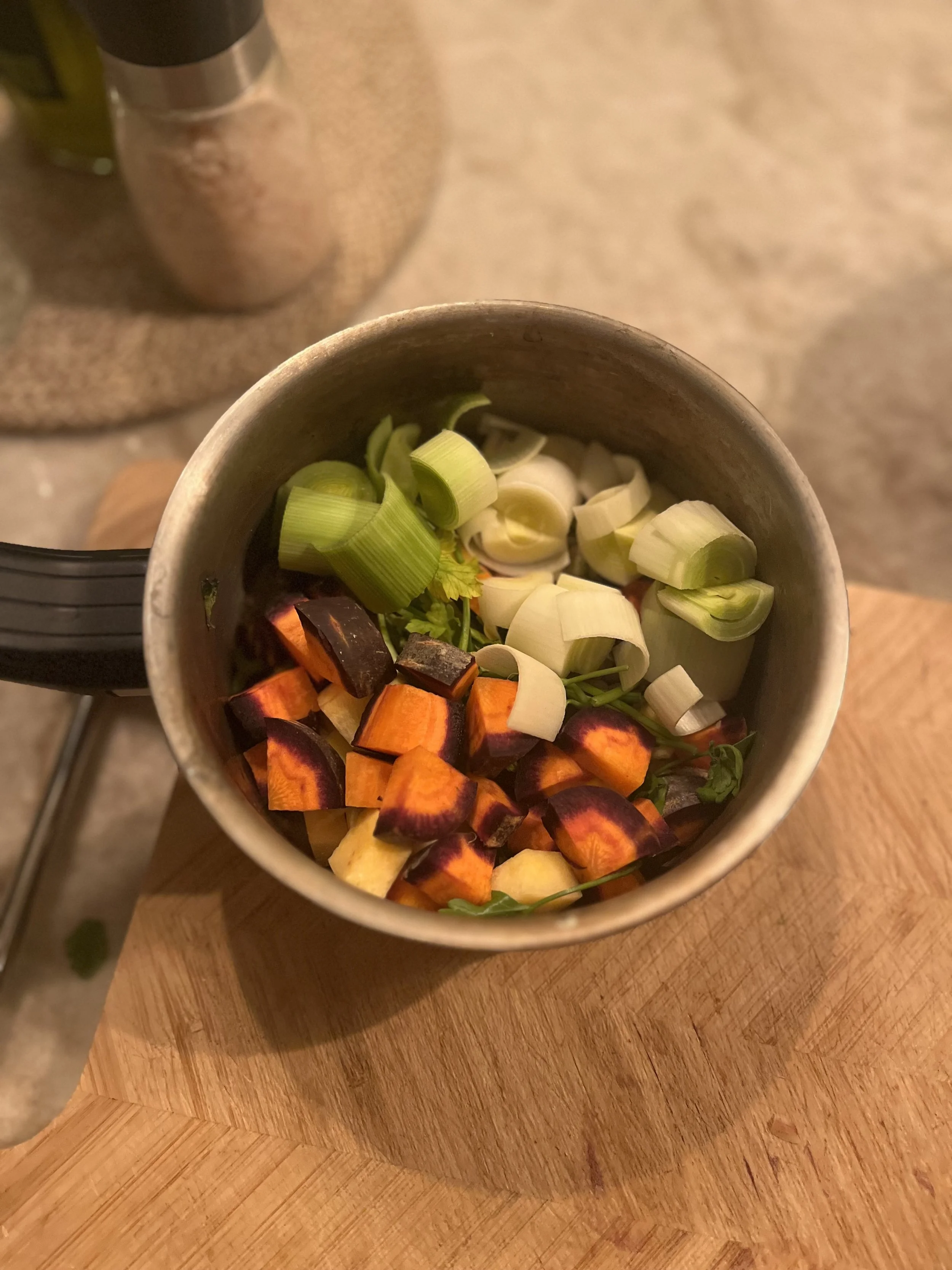 End of Winter veg… hello Spring!