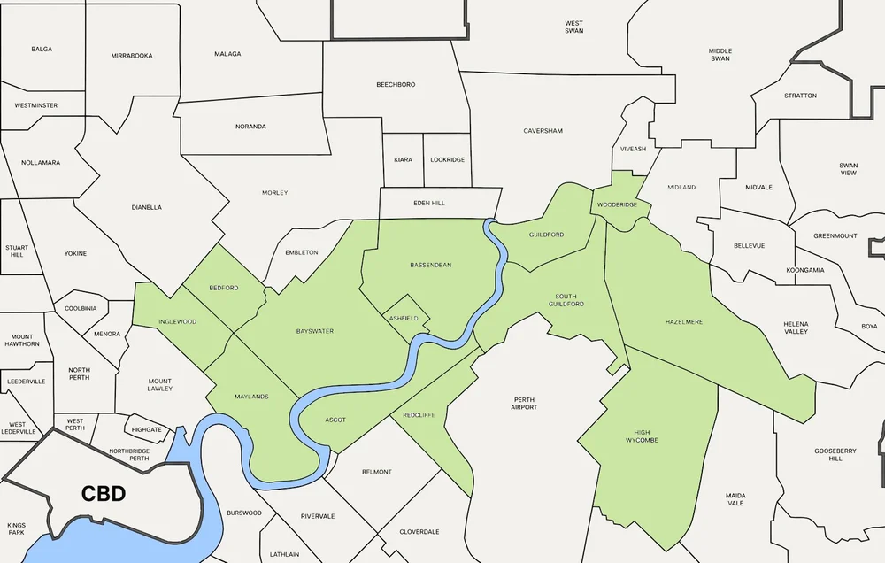 Service Area Map