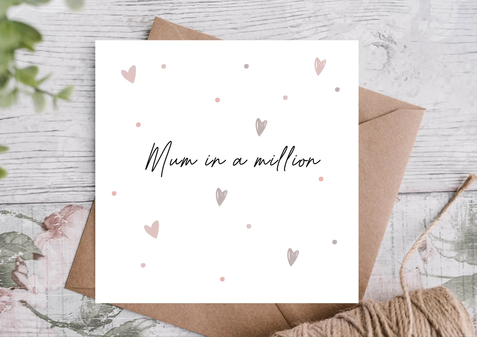Mum in a Million Card.webp