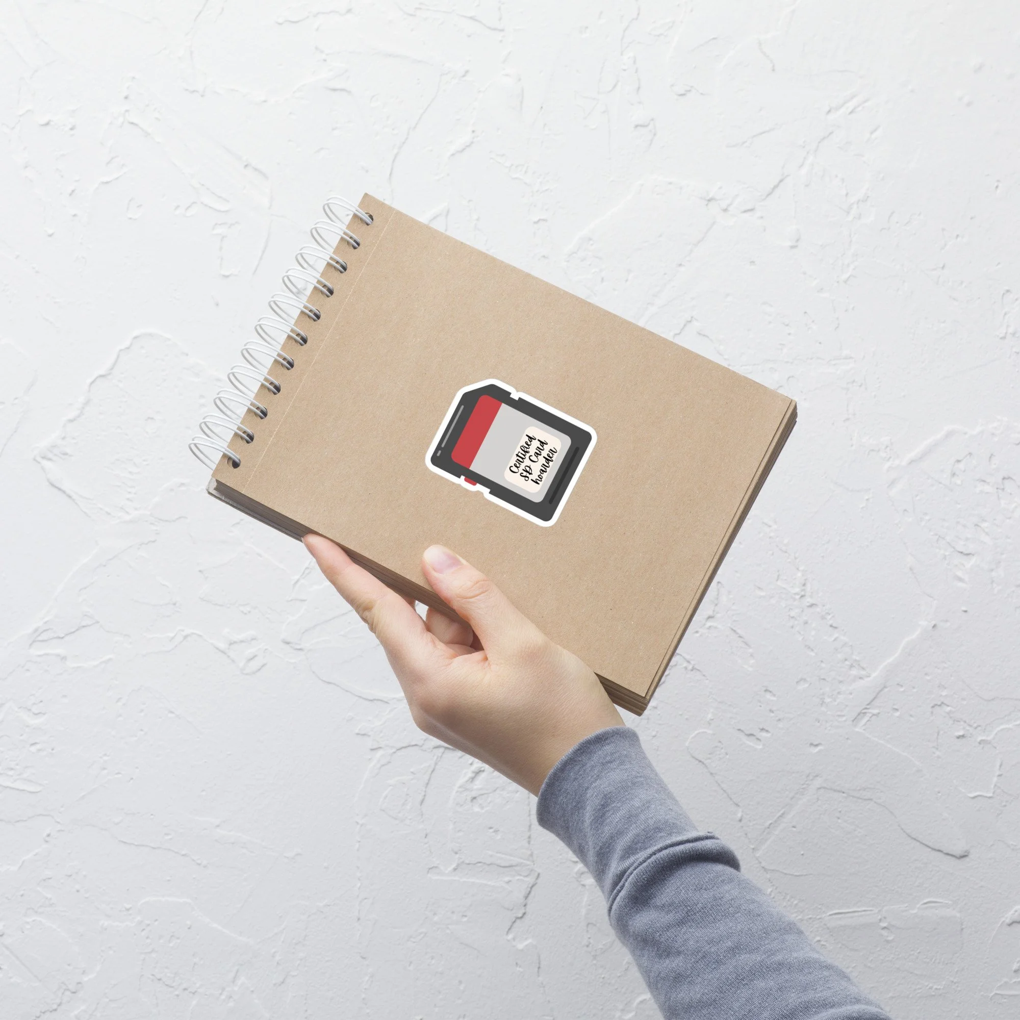 SD Card Sticker