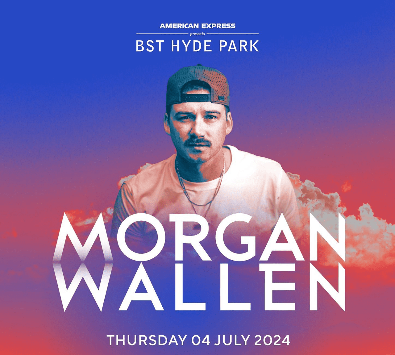 Event promotional artwork for a live concert at BST Hyde Park, representing large-scale festival operations.