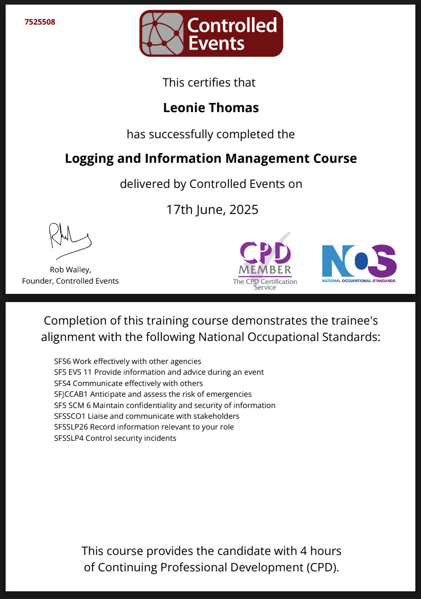 Logging and Information Management