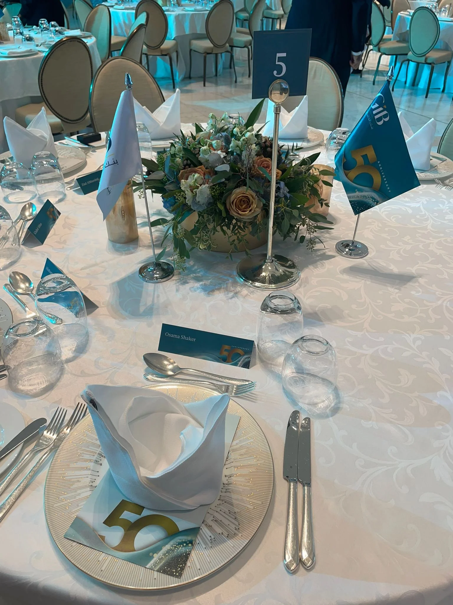 GIB 50 years event table wear planning