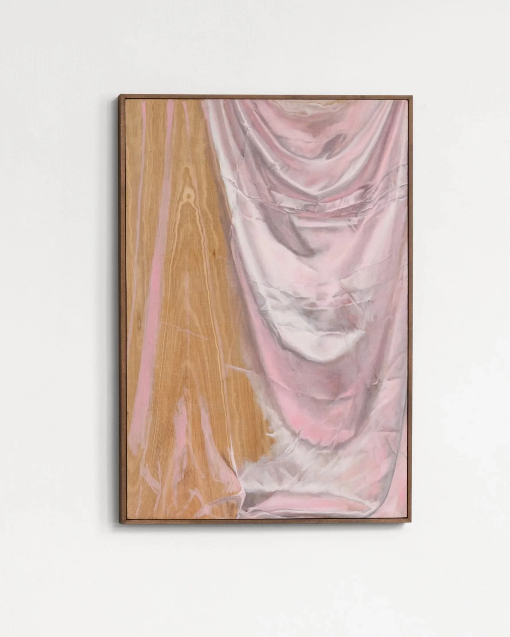 Fabricating Fantasy with Wood Grain, 2023
Oil on panel
89 x 59 x 3cm 
