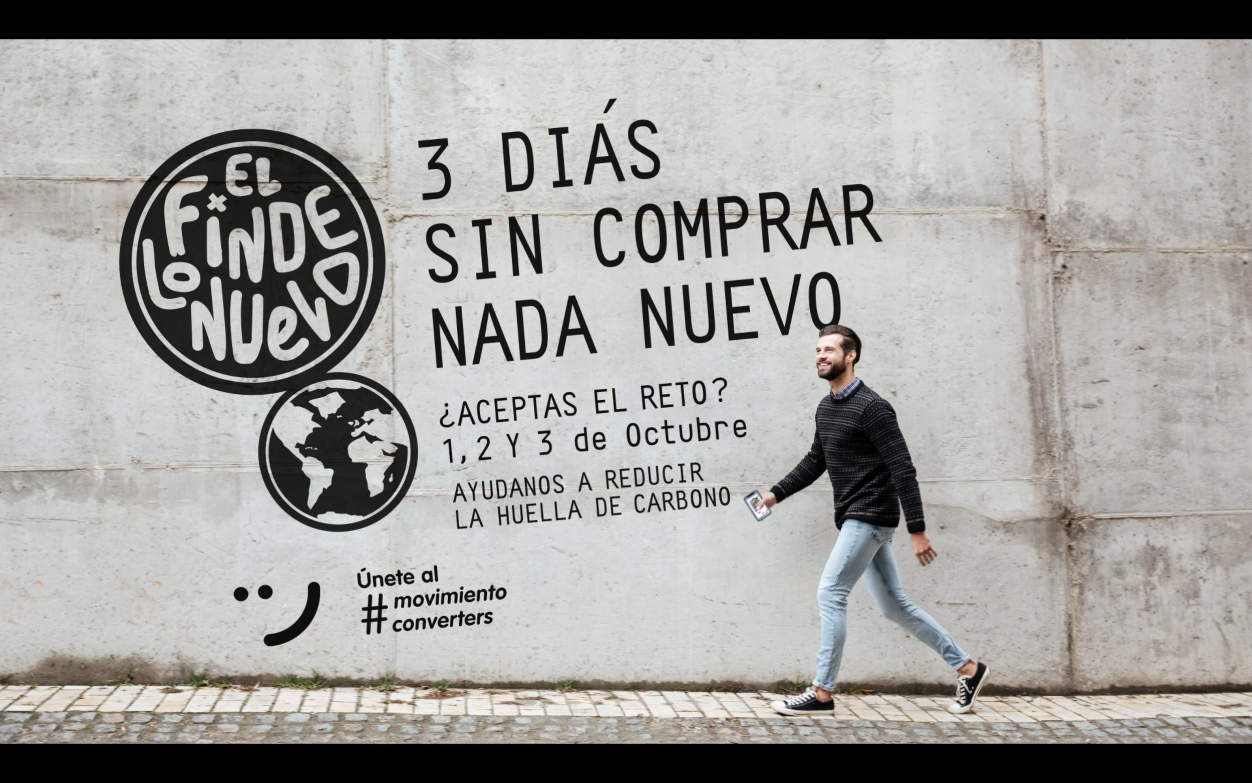 El fin de lo nuevo, 3 días sin comprar nada nuevo #MovimientoConverters