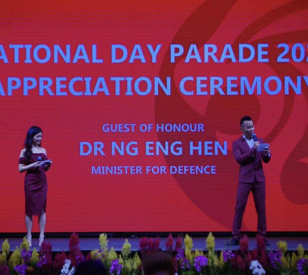 National Day Parade Appreciation Ceremony (GOH: Dr Ng Eng Hen)
