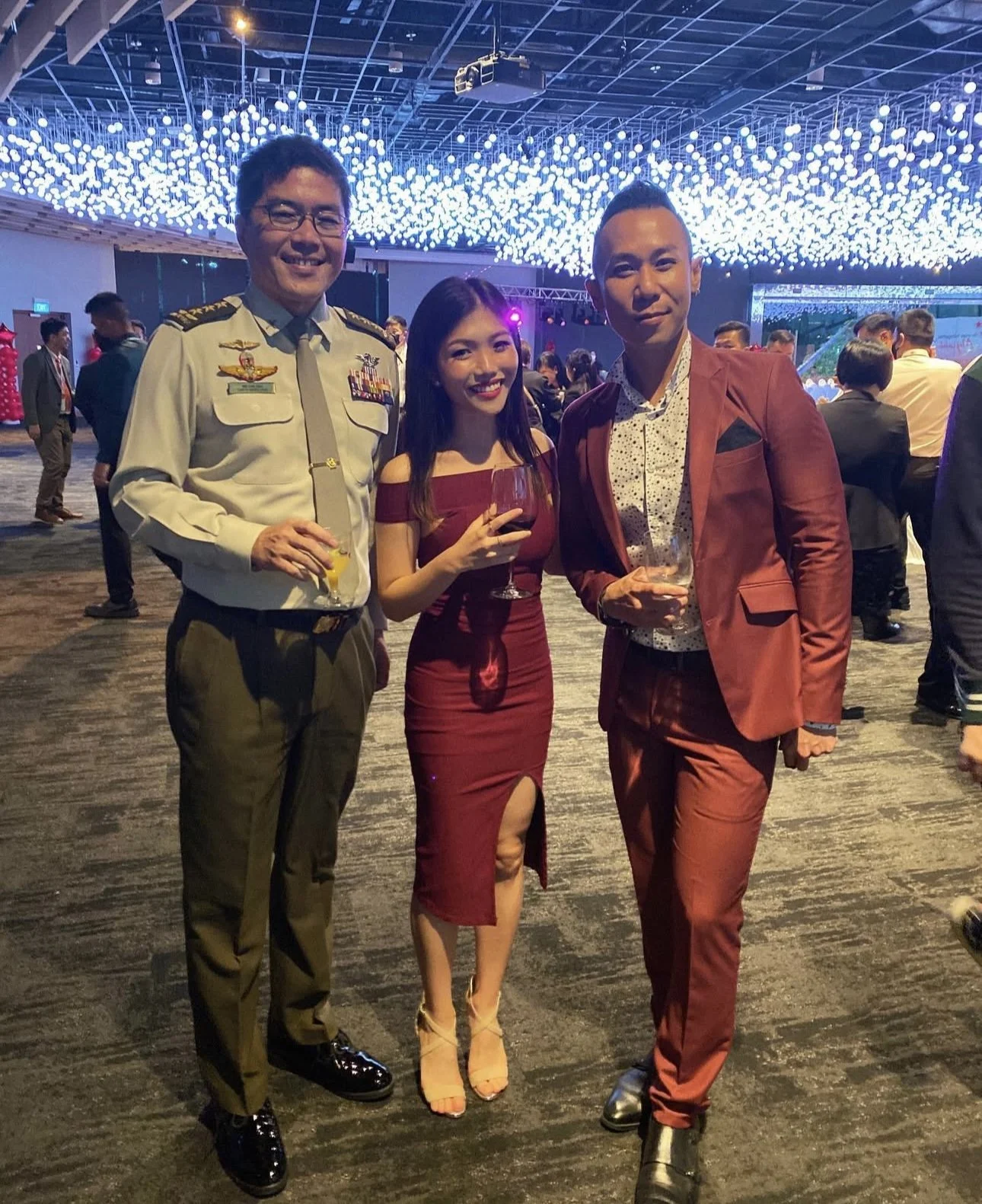 With Guest of Honour, Former SAF Chief Melvyn Ong