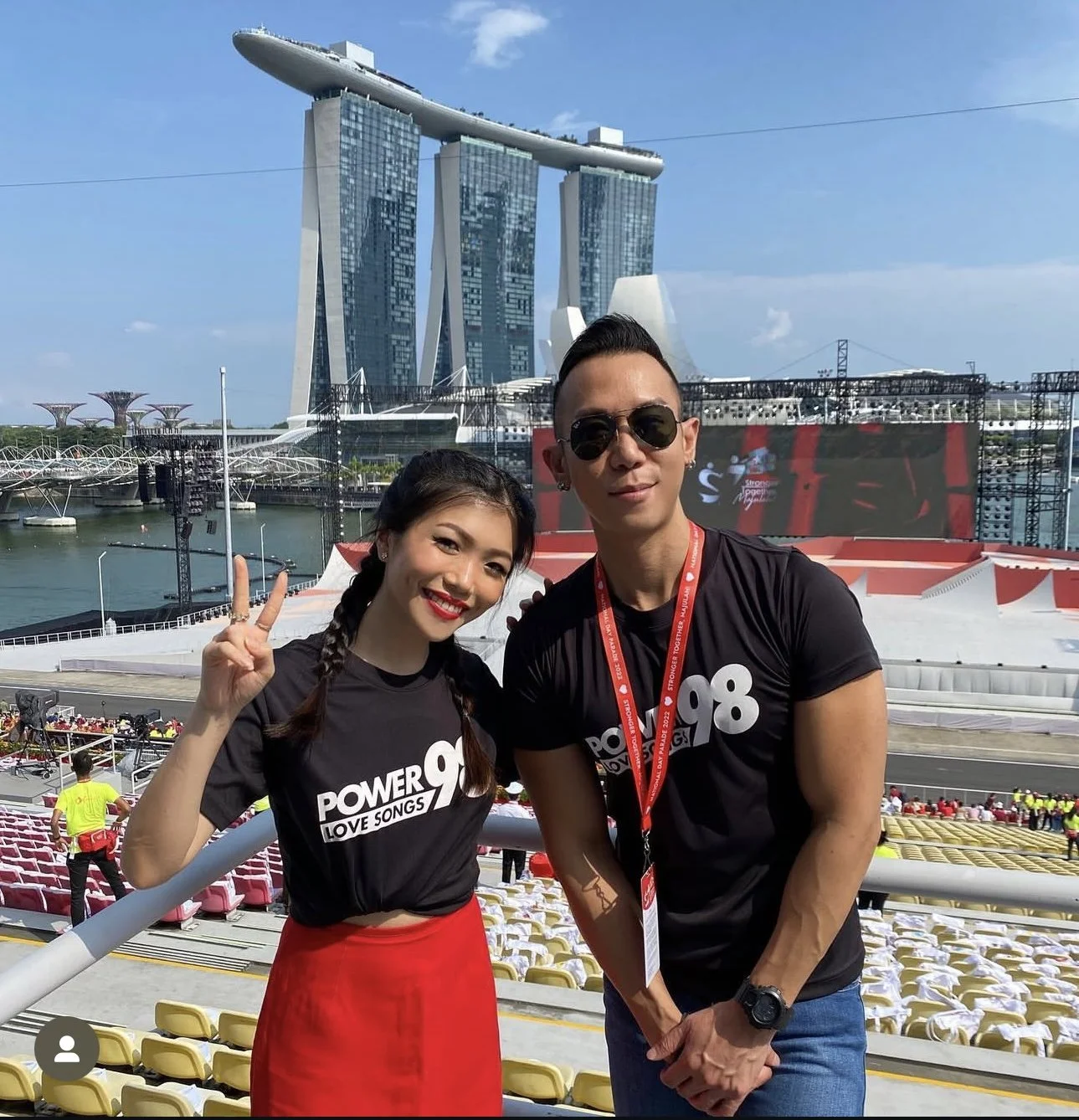 National Day Parade Commentary on Power 98 Love Songs