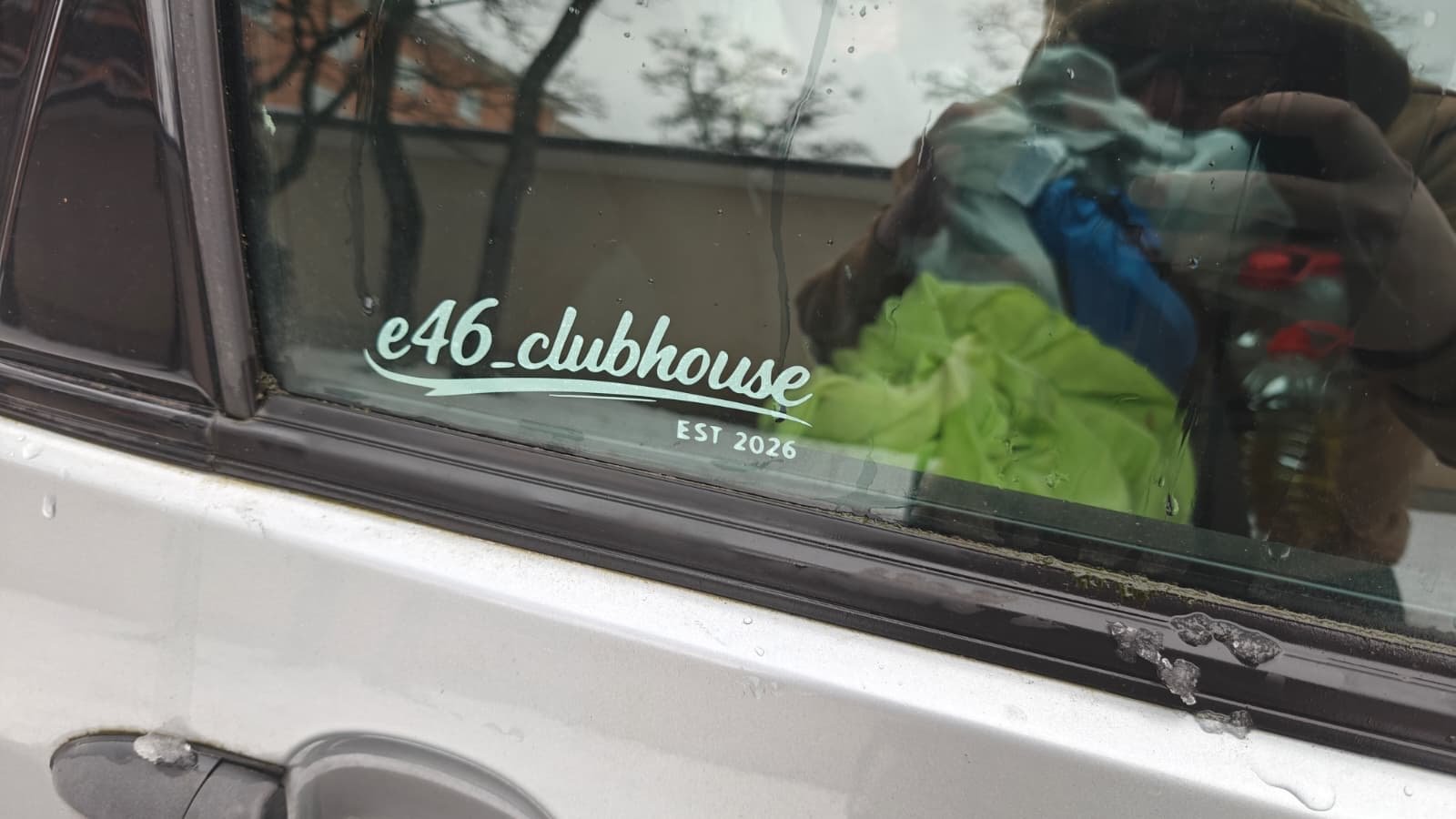 e46clubhouse sticker für das auto