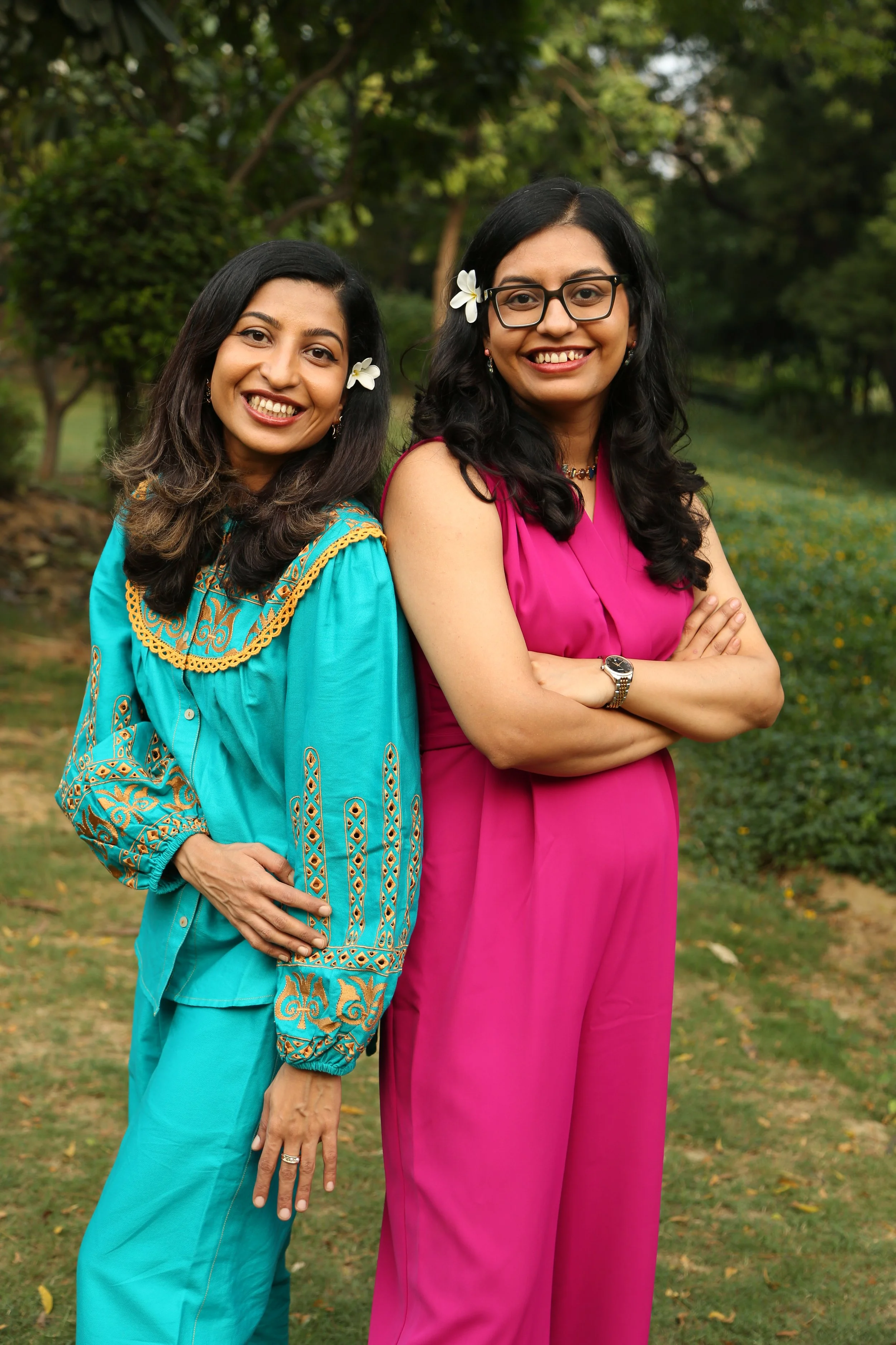 Sristy Choudhury and Saumya Choudhury