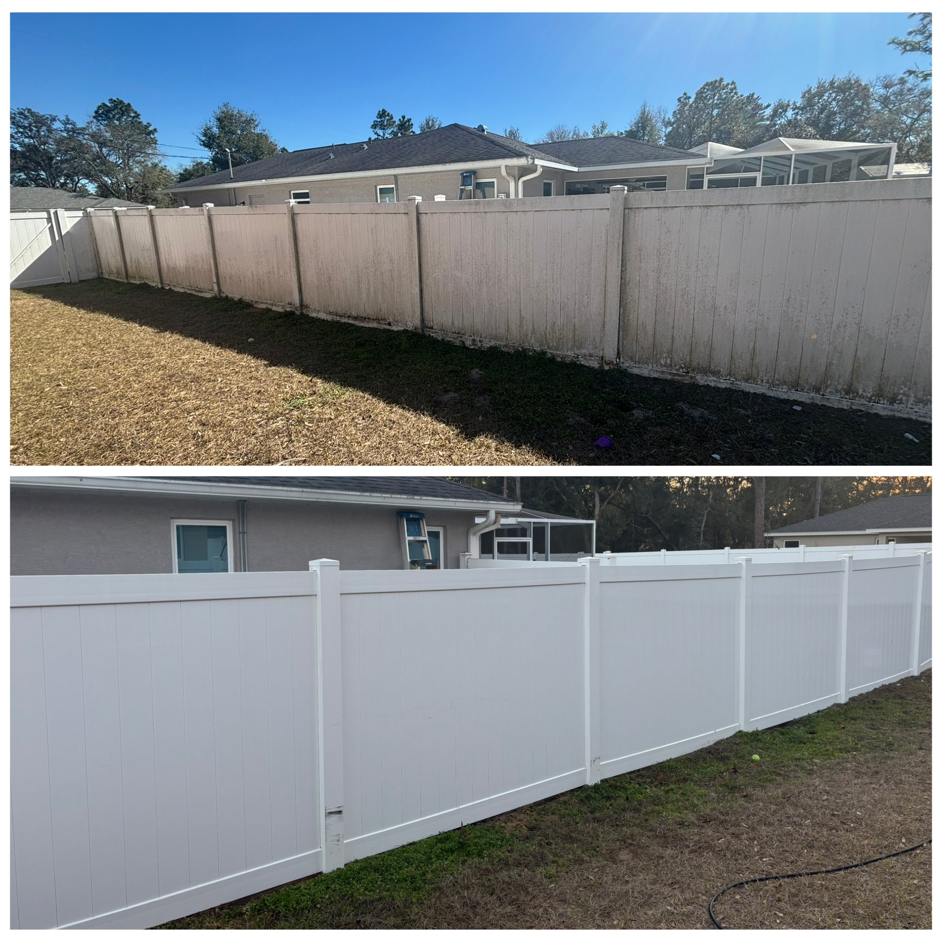 Fence Cleaning