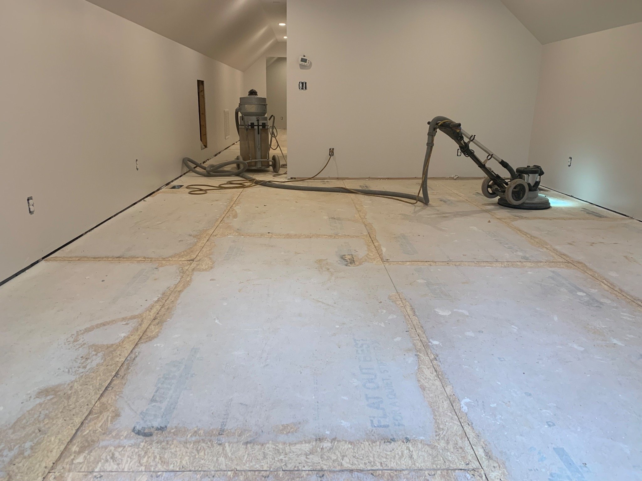 Careful subfloor preparation.