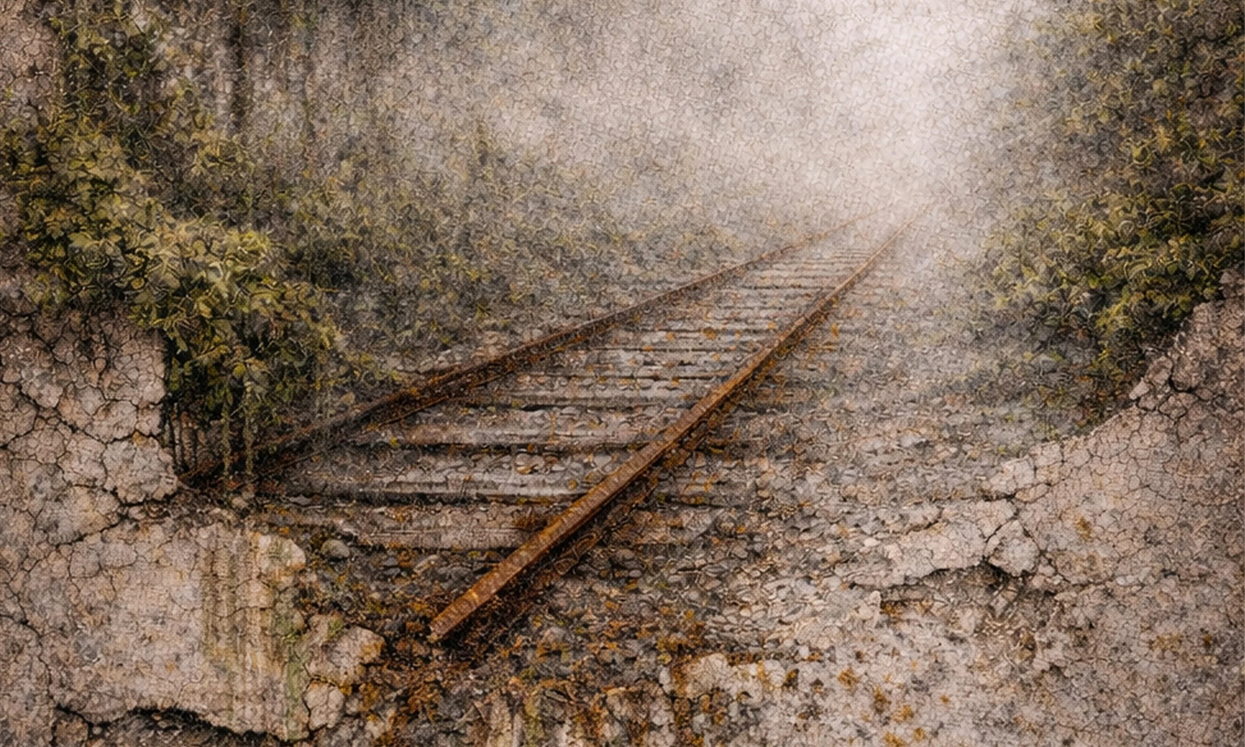 Railway by Serdar Akdeniz, from the Surfaces of Becoming series.