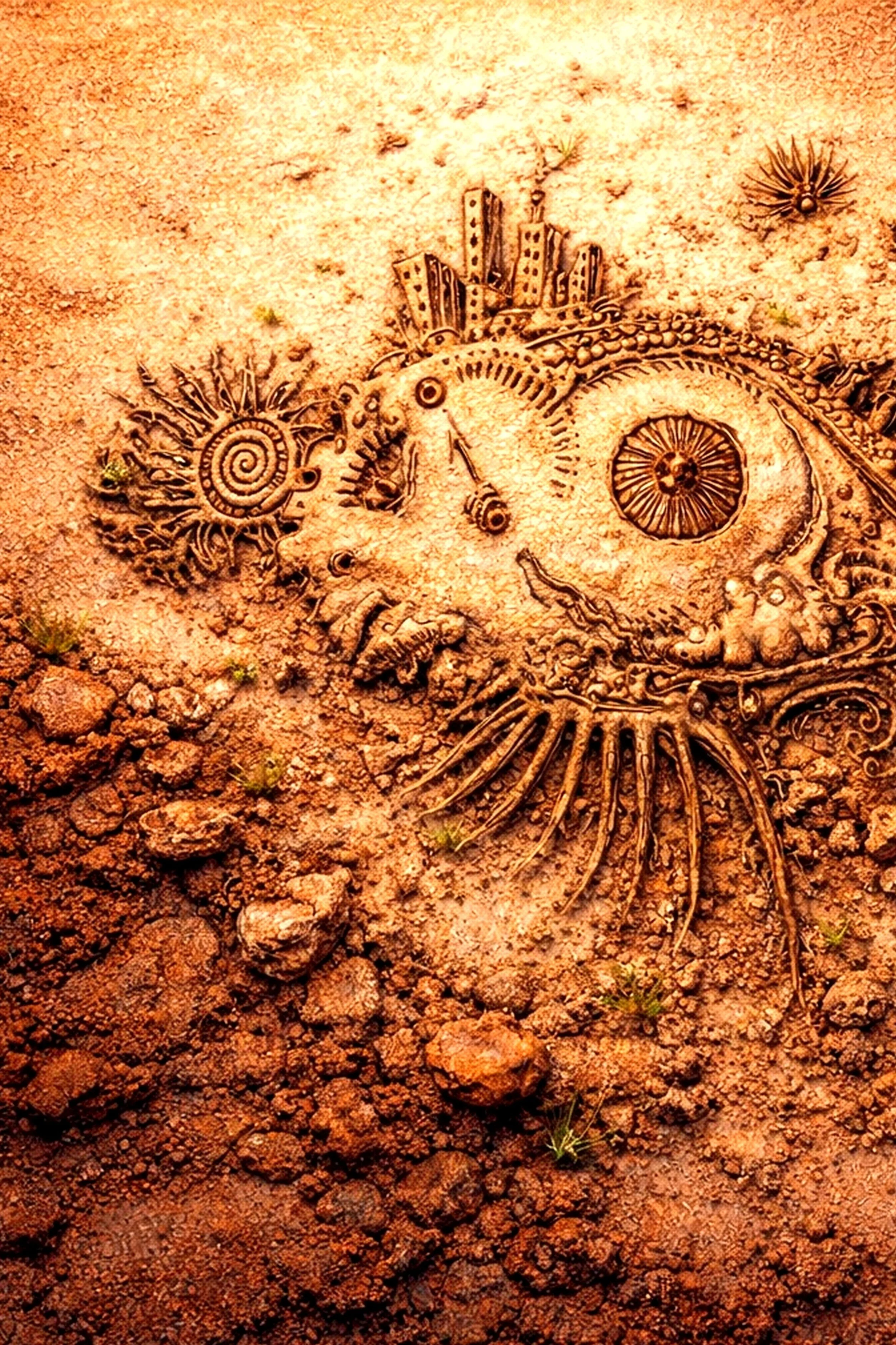 Representative artwork thumbnail for the Surfaces of Emergence series by Serdar Akdeniz.