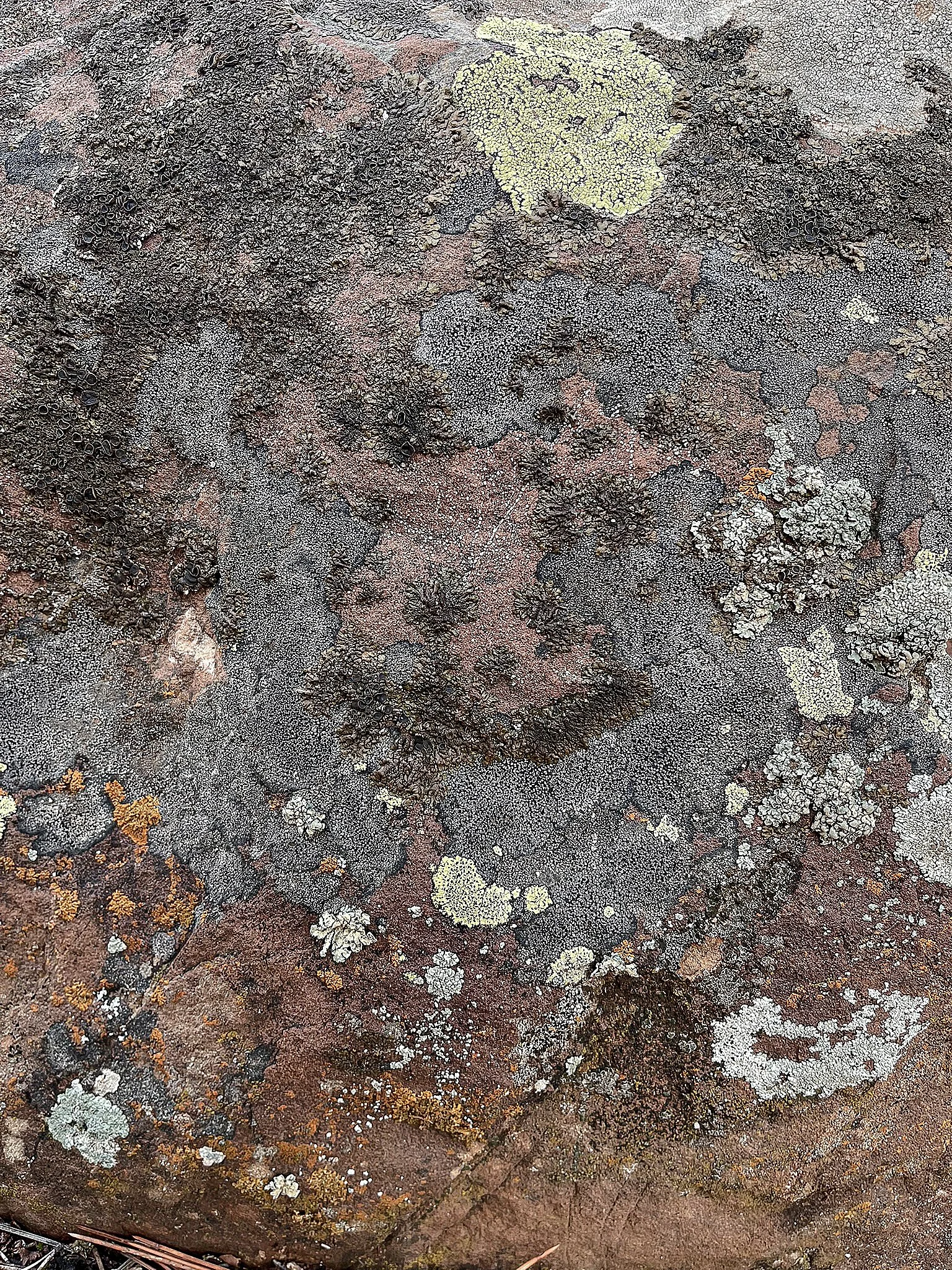Eroded material surface study photographed by Serdar Akdeniz.