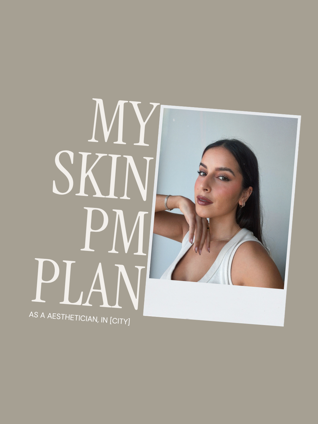 My “skin before bed” routine
