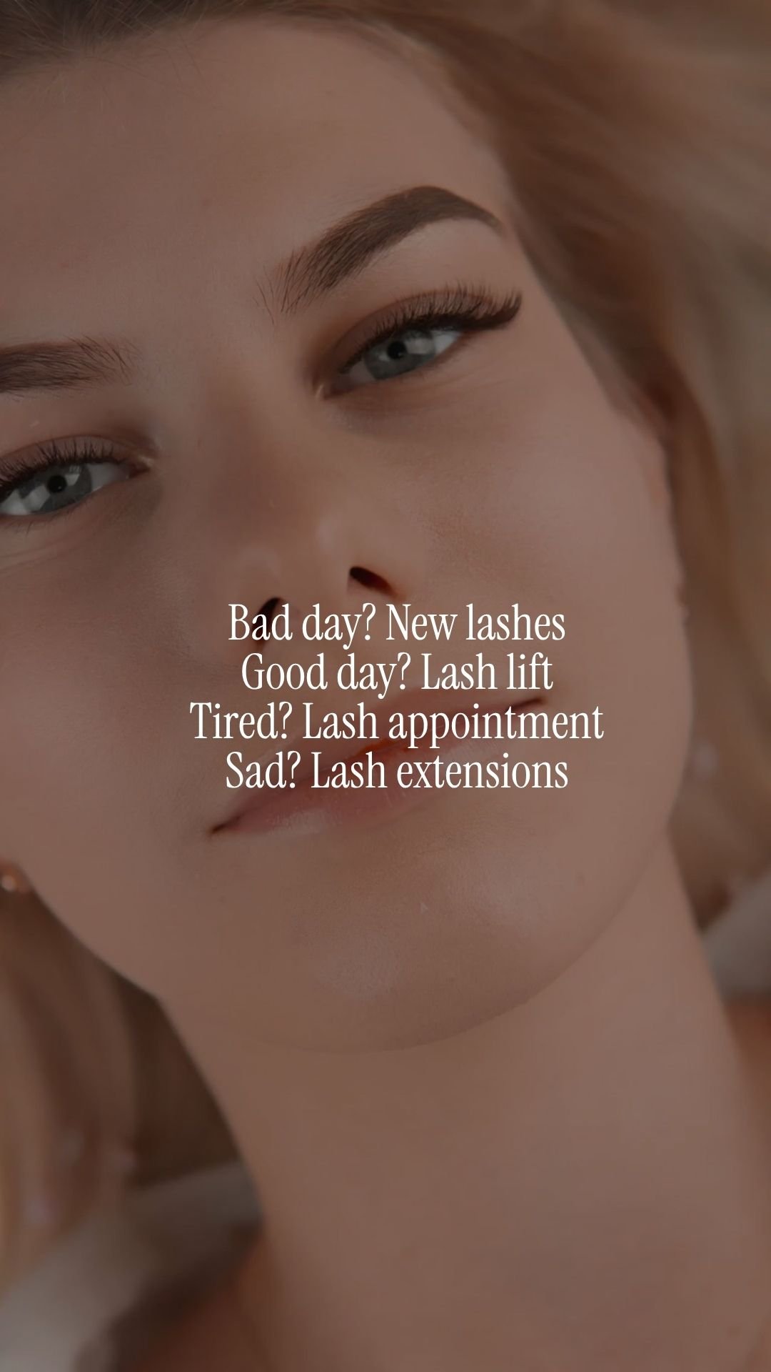 Lashes &amp; Brows Bad day?