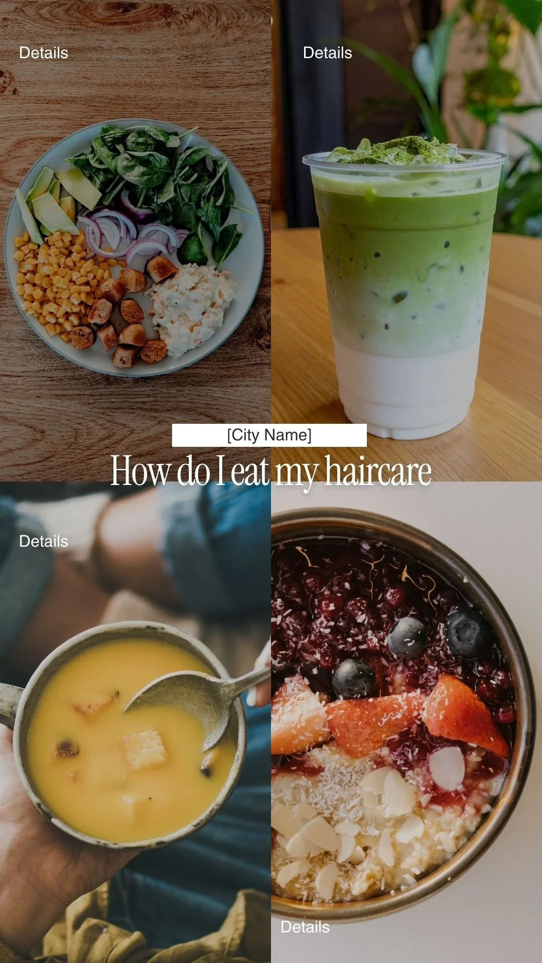 How do I eat my haircare