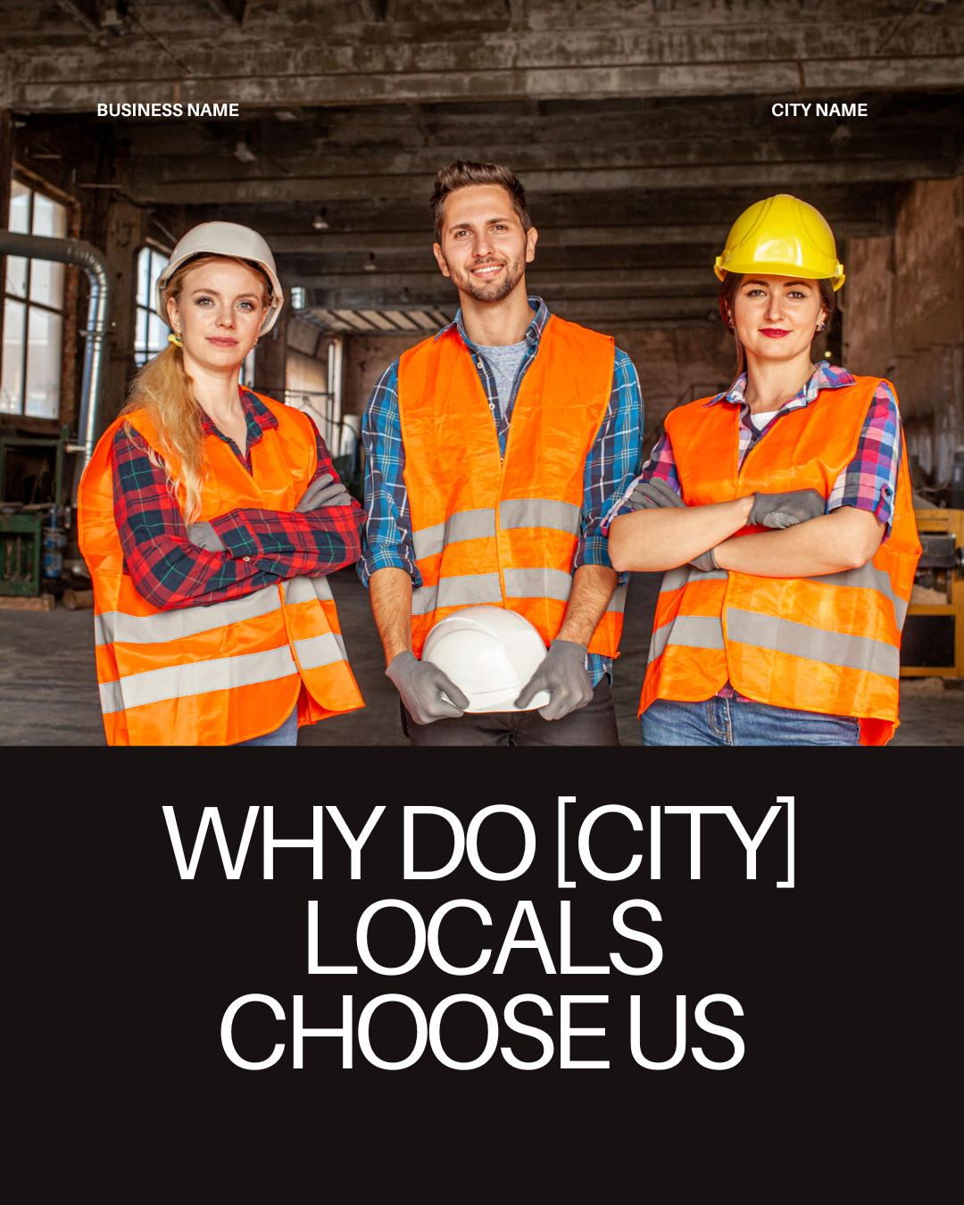 Why do [city] locals choose us