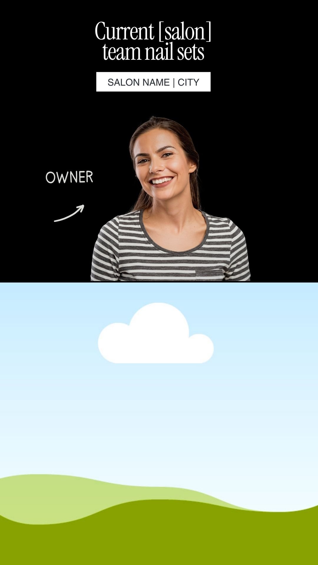 Current [salon] team nail sets
