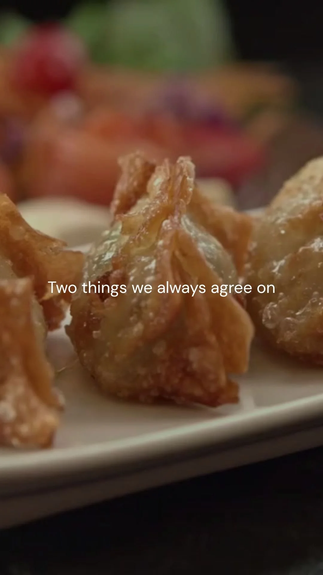 Two things we always agree on...