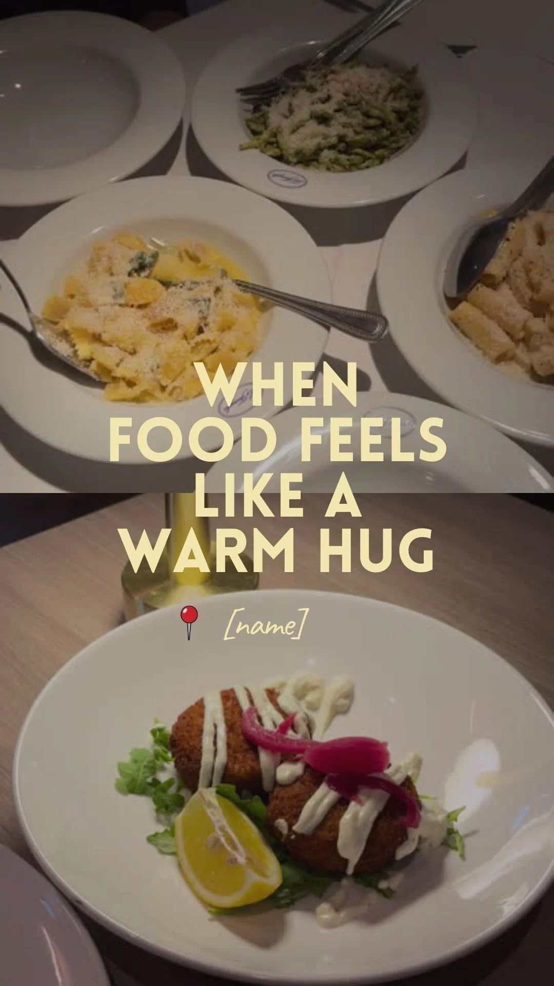 When food/drink feels like a warm hug