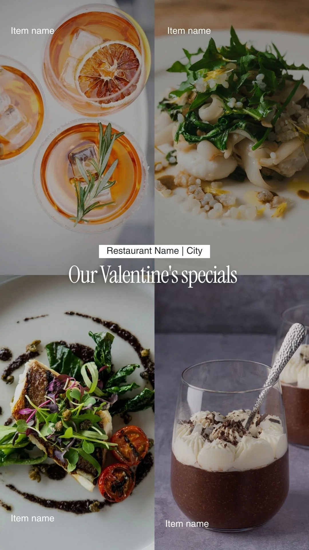 Our Valentine's specials 