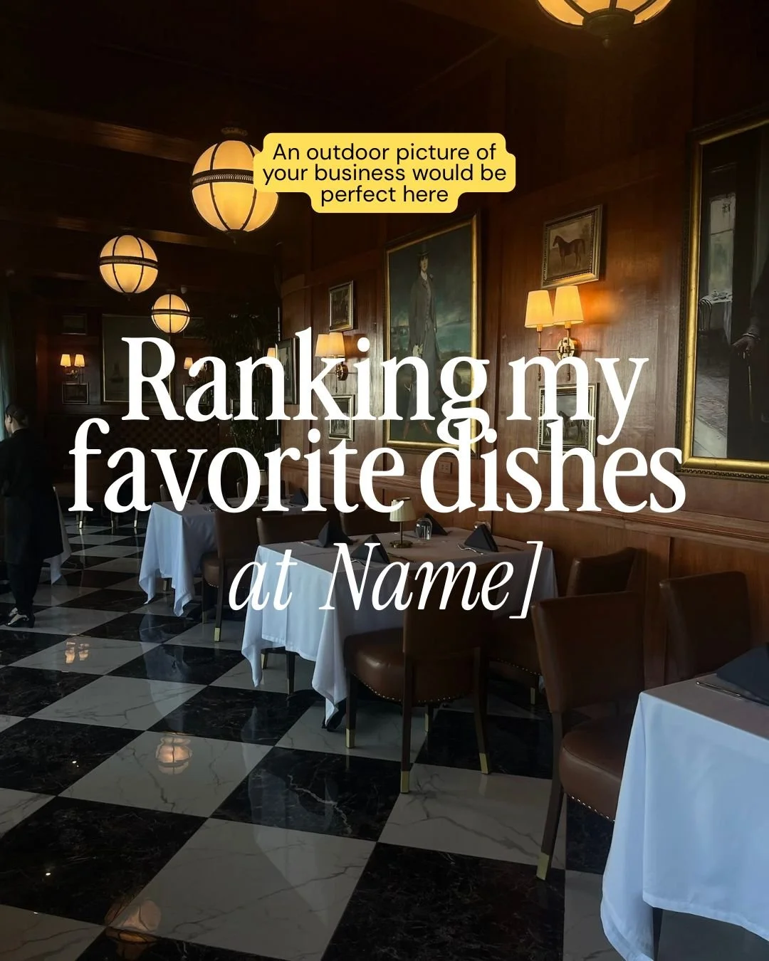 Ranking my favorite dishes/drinks